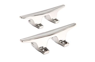 Image of Attwood Marine ZAMAK Chrome Plated Zinc Cleats - Pair - 4-1/2&quot; 69859