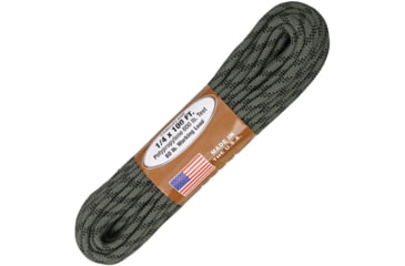 Image of Atwood 0.25in Utility Rope, 100ft, Utility Rope, Camo, 0.25in Diameter, Firm Diamond Braided Rope, 100 Ft, 14100-C