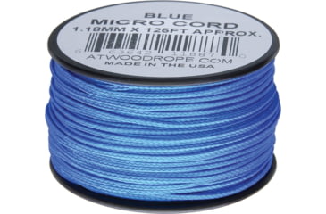 Image of Atwood Micro Cord 125ft, 1.18mm Diameter, Nylon Construction, Blue, MS02 - BLUE