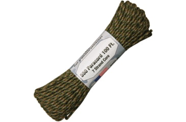 Image of Atwood Parachute Cord, 100ft, 550 Cord, 7 Strand Core, Digital Woodland, C26-DIGITALWDLD