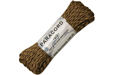 Image of Atwood Parachute Cord, 100ft, 550 Cord, 7 Strand Core, Fde Camo, C31-FDECM