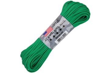 Image of Atwood Parachute Cord, 100ft, 550 Cord, 7 Strand Core, Green, S06 - GREEN