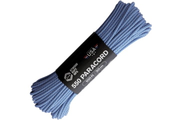 Image of Atwood Diamond Parachute Cord, 100ft, Blue/White, C550 DIAMOND BLUE W/ WHITE