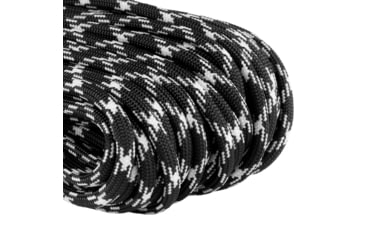 Image of Atwood 550 Paracord Glow Quad Tracer, 100ft, Black, BGITDT