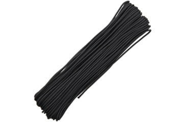Image of Atwood Tactical Paracord, 3/32 Tactical 4-Strand Core Cord, UV Inhibited, Rot And Mildew Resistant, 275lbs, Black, 100 Ft, TS01 - BLACK