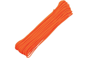 Image of Atwood Tactical Paracord, 3/32 Tactical 4-Strand Core Cord, UV Inhibited, Rot And Mildew Resistant, 275lbs, Neon Orange, 100 Ft, TS17 - NEON ORANGE
