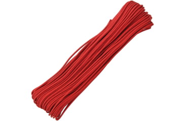 Image of Atwood Tactical Paracord, 3/32 Tactical 4-Strand Core Cord, UV Inhibited, Rot And Mildew Resistant, 275lbs, Red, 100 Ft, TS03 - RED