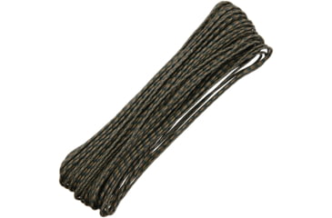 Image of Atwood Tactical Paracord, 3/32 Tactical 4-Strand Core Cord, UV Inhibited, Rot And Mildew Resistant, 275lbs, Woodland Cam, 100 Ft, TC04 - WOODLAND