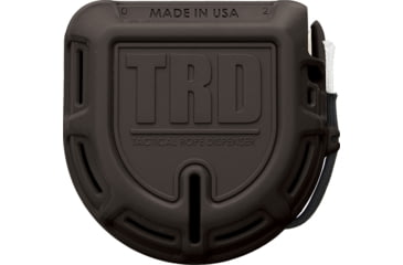 Image of Atwood Tactical Rope Dispenser, Black, Other Info, 550 Paracord With Seven Strand Core, Tangle Free Cord Delivery, High Carbon Cutting Blade, Impact Resistant, Belt Clip, ARMTRDBLK