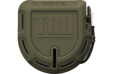 Image of Atwood Tactical Rope Dispenser, OD Green, Other Info, 550 Paracord With Seven Strand Core, Tangle Free Cord Delivery, High Carbon Cutting Blade, Impact Resistant, Belt Clip, ARMTRDOD