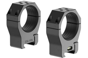 Image of Audere Scope Rings PSR, 30mm Tube, Low, Black, PR0005