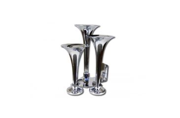 Image of Audiopipe Pipeman Train Horn, Chrome THSY1075H