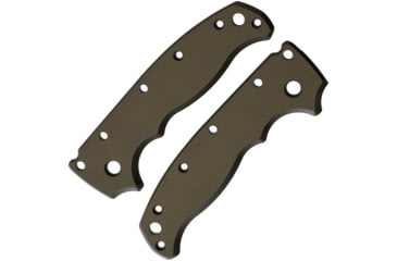Image of August Engineering AD20.5 Plain Handle Scales, Bronze, Aluminum, AE-1201-BRZ