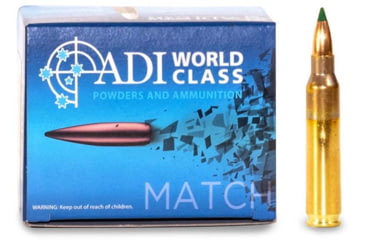 Image of Australian Munitions .223 Remington, 55 Grain Sierra BlitzKing, Polymer Tipped, Brass Cased, Centerfire Rifle Ammo, 20 Rounds, 9332153003166