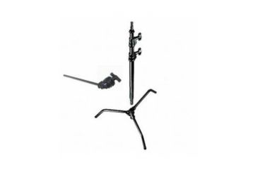 Image of Avenger 40&quot; Black Steel Turtle Base Century Stand A2030DCB