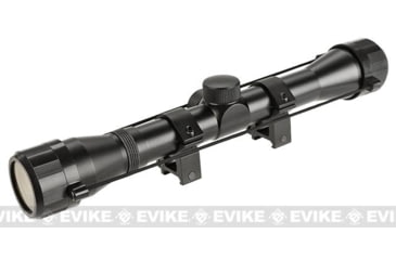 Image of Avengers 4x32mm Fixed Magnification Tactical Rifle Scope w/Scope Ring, Black, UFC-SC-35 3/4 rings