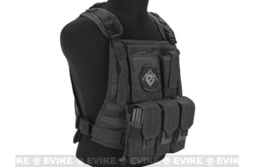 Image of Avengers Tactical Spec. OPS MOLLE Plate Carrier / Load Bearing Vest, Black, VE-28-BK