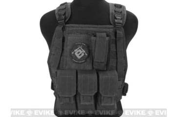 Image of Avengers Tactical Spec. OPS MOLLE Plate Carrier / Load Bearing Vest, Black, VE-28-BK