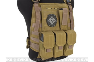 Image of Avengers Tactical Spec. OPS MOLLE Plate Carrier / Load Bearing Vest, Tan, VE-28-T