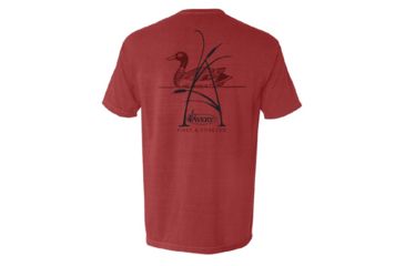 Image of Avery Outdoors A-Cattail Short Sleeve Tee - Men's, Brick, Small 43265