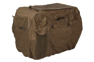 Image of Avery Outdoors Quick Set Kennel Cover, Marsh Brown, XL 2623