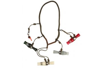 Image of Avery Outdoors Zipper Braid DIY Lanyard,Olive Drab/Chocolate 99961