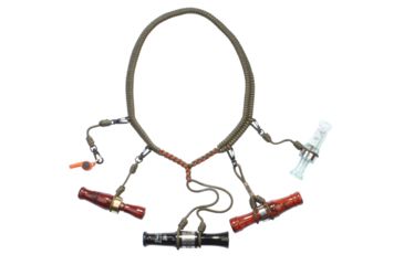 Image of Avery Outdoors Zipper Braid DIY Lanyard,Olive Drab/Chocolate 99961