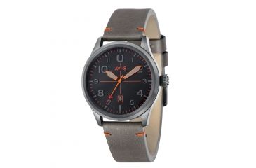 Image of AVI-8 Flyboy Watch  Japanese Quartz 3 Hands with Date, Black/Grey AV-4028-0A