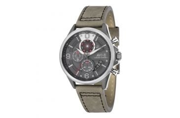 Image of AVI-8 Hawker Harrier II Watch Quartz Japan Chronograph with Date, Grey/Grey AV-4051-03