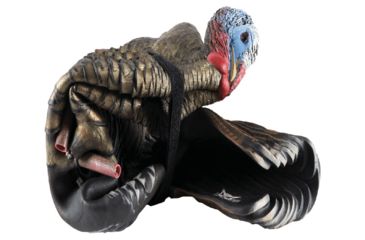 Image of Avian X Turkey Decoy 1/2 Strut Jake, Black, FG-DCOY-68012