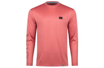 Image of AVID Sportswear Blackbeard Icon Avidry Long Sleeve Shirt - Mens, Brick, 2XL, MK32424BRK2X