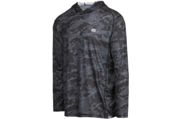Image of AVID Sportswear Camo Kinetic Avidry Hoodie - Mens, Black Camo, Medium, MK32311BLCMD