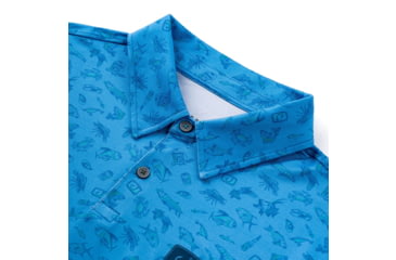 Image of AVID Sportswear Inshore Pacifico Polo - Mens, Sky, Large, MK32413SKYLG