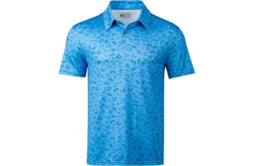Image of AVID Sportswear Inshore Pacifico Polo - Mens, Sky, Large, MK32413SKYLG