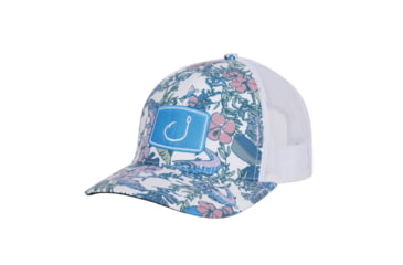 Image of AVID Sportswear Island Time Trucker Hat - Mens, White, One Size, MH12355WHTOS