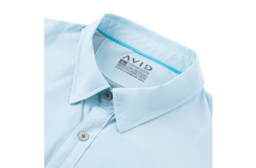 Image of AVID Sportswear Largo Ultralite Performance Long Sleeve Shirt - Mens, Ice Blue, Small/Medium, MV12425IBLSM