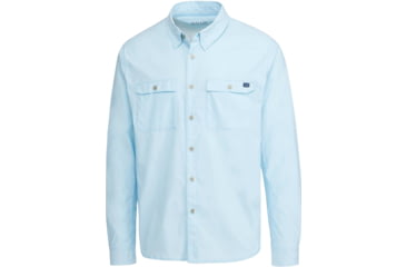 Image of AVID Sportswear Largo Ultralite Performance Long Sleeve Shirt - Mens, Ice Blue, Small/Medium, MV12425IBLSM