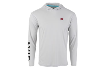 Image of AVID Sportswear Locked Up Kinetic Avidry Long Sleeve Shirt - Mens, Glacier, Small, MK32305GLGSM