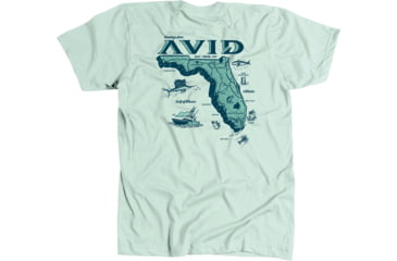 Image of AVID Sportswear Peninsula T-Shirt - Mens, Seafoam, Medium, MT32301SFMMD