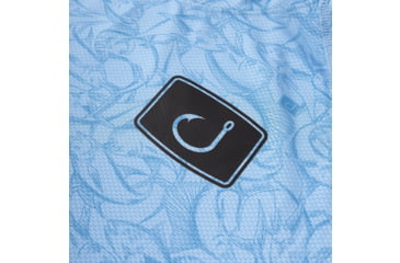 Image of AVID Sportswear Trophy Fish Avidry Airmesh Hoodie - Mens, Sky, Large, MK32422SKYLG