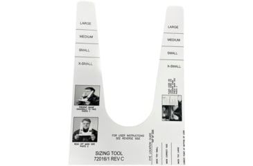 Image of Avon Protection FM53/FM54 Face Sizing Tool, White, 71601-55