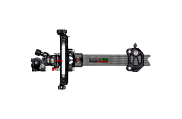 Image of Axcel Achieve XP Pro Carbon Bar Compound Bow Sight, Right Hand, Black, 6in, ACPR-C6R-BB