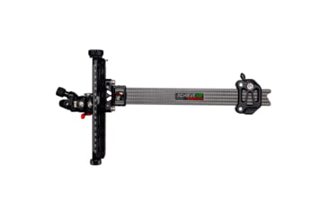 Image of Axcel Achieve XP Pro Carbon Bar Recurve Bow Sight, Right Hand, Black, 9in, ACPR-RR-BB