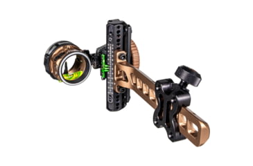 Image of Axcel Driver Plus Slider Sight w/AVX-31 Scope Coyote Tan .019 Yellow Fiber Single Pin, Right Hand, 1502897