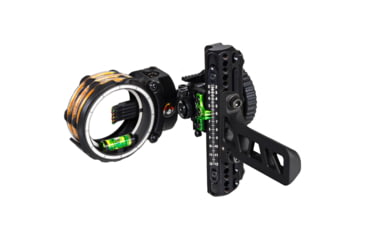 Image of Axcel Driver Slider Bow Sight CK w/Accustat II Scope, .019 Micro 5 Pin Bridglock, Midnight Cerakote, 1503644