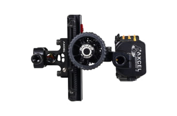 Image of Axcel Driver Slider Bow Sight CK w/Accustat II Scope, .019 Micro 5 Pin Picatinny, Midnight Cerakote, 1503651