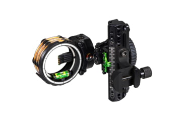 Image of Axcel Driver Slider Bow Sight CK w/Accustat II Scope, .019 Micro 5 Pin Picatinny, Midnight Cerakote, 1503651