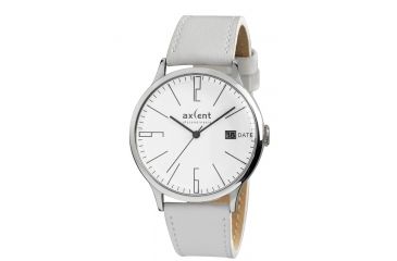 Image of Axcent Episode Watch, White Strap, White Face, Black Hands X11023-131
