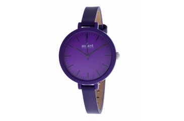 Image of Axcent Cute Watch, Purple Strap, Purple Face, Black Hands X17894-030