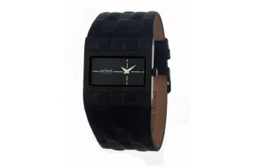 Image of Axcent Bump Watch, Black Strap, Black Face, Silver Hands X2000b-237